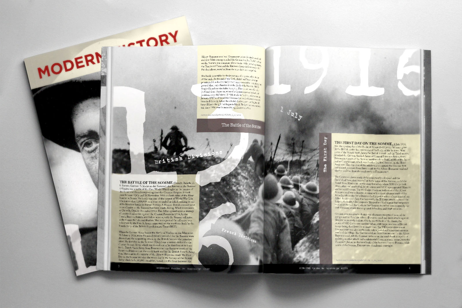 ww1 zine spread 1